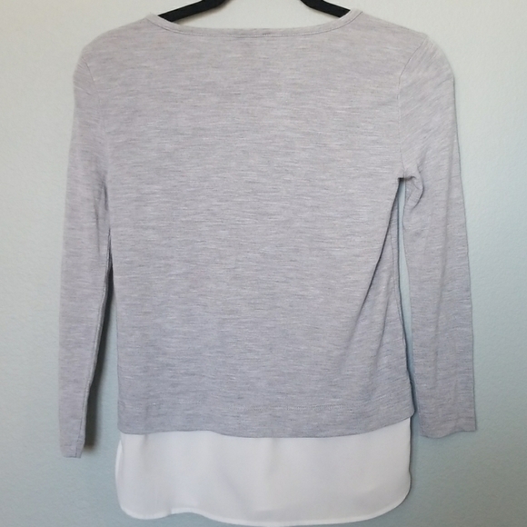 J. Crew mercantile long sleeve faux layered top XXS - Picture 7 of 7
